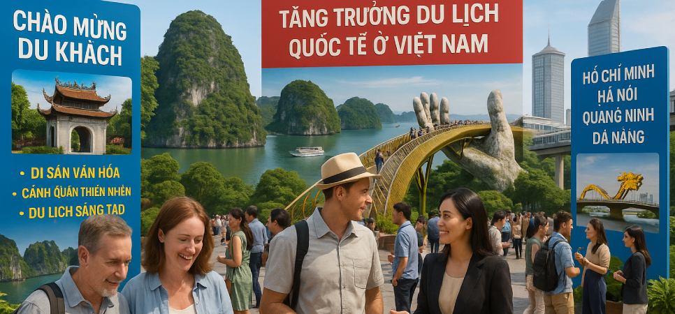 Du lịch quốc tế bùng nổ